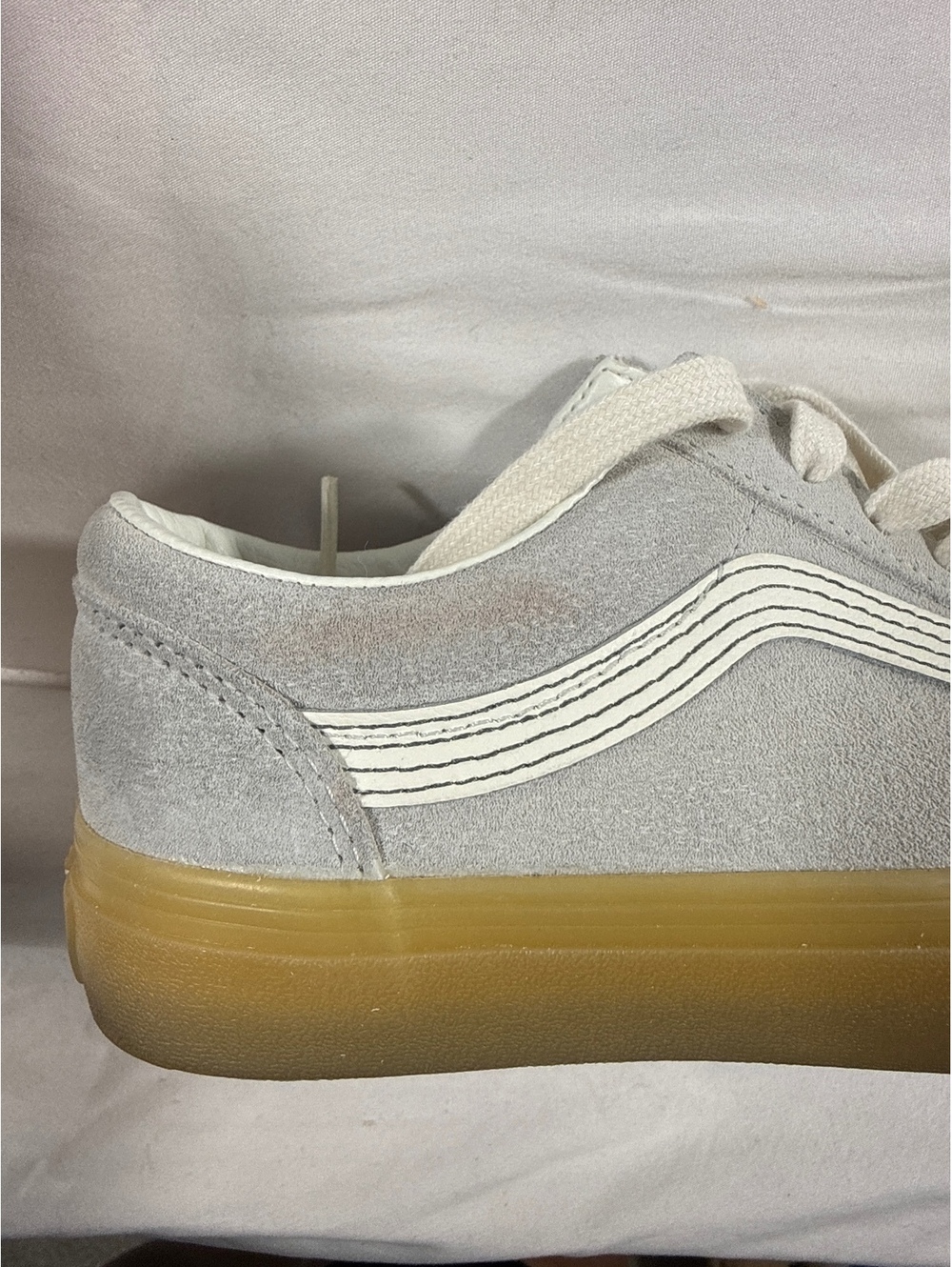 Men’s Gray Vans Size 6.5 - Picture 4 of 10